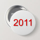 2011年のRed Yearパッチとボタン 缶バッジ (正面&裏面)