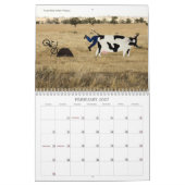 2011年カレンダーゾウに乗る動物 カレンダー (2月 2027)