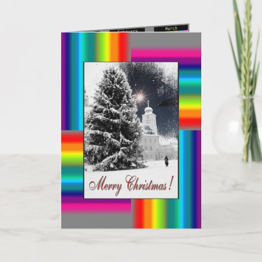 2011年カレンダー付きクリスマスグリーティングカード シーズンカード (正面)