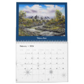 2011年カレンダー風景アートby David Paul カレンダー (2月 2026)