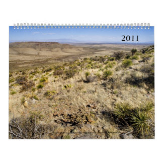 2011年カレンダー；西景（主に） カレンダー