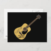2011年ギター教室 ポストカード (正面/裏面)