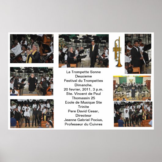 2011年トランペットフェスティバル：トランペットが鳴る ポスター (正面)