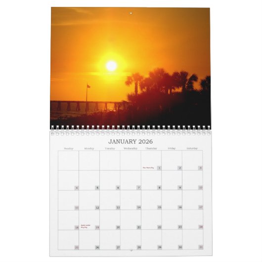 2011年パナマ市の1月2011 12月ビーチの写真 カレンダー (1月 2026)