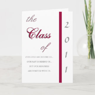 2011年卒伝統的業招待状 招待状