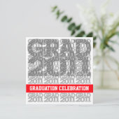 2011年卒業パーティ招待状03Aのクラス 招待状 (スタンド正面)