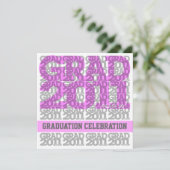 2011年卒業パーティ招待状03B級 招待状 (スタンド正面)