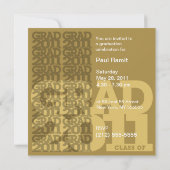 2011年卒業パーティ招待状03Eクラス 招待状 (裏面)