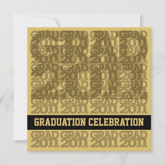 2011年卒業パーティ招待状03Eクラス 招待状 (正面)