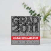 2011年卒業パーティ招待状03FFのクラス 招待状 (スタンド正面)