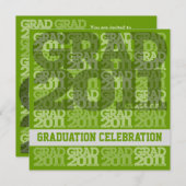 2011年卒業会招待状03K 招待状 (正面/裏面)