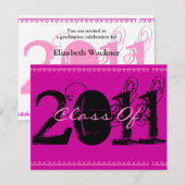 2011年卒業招待状P101クラス 招待状 (正面/裏面)
