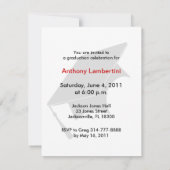 2011年卒業招待状PX309号 招待状 (裏面)