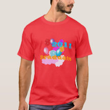 2011年卒業Tシャツ カラフルな風船と雲