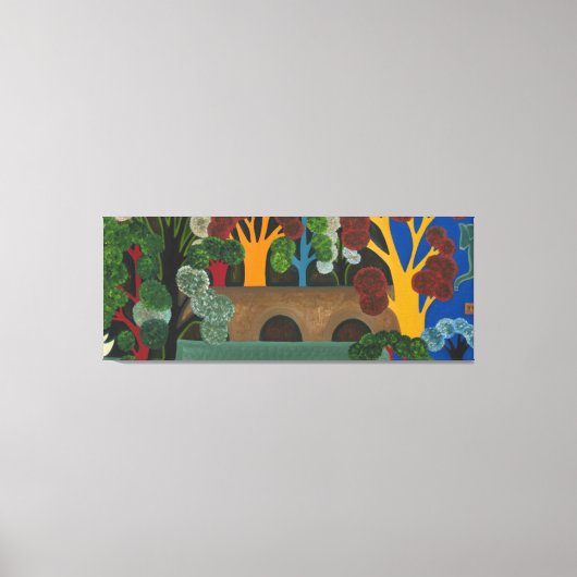 2011年夏の高さにウィンザー公園 キャンバスプリント (正面)