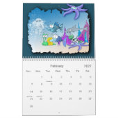 2011年子供へArt by David Paul カレンダー (2月 2027)