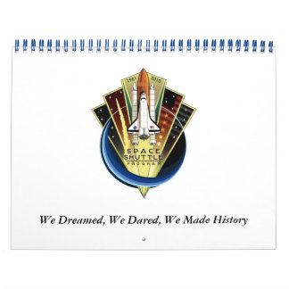 2011年宇宙シャトル献上品カレンダー カレンダー