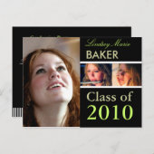 2011年度卒業招待状はがき インビテーションポストカード (正面/裏面)