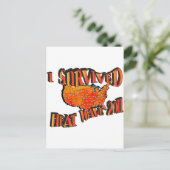 2011年猛暑サバイバーTシャツ ポストカード (スタンド正面)