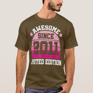 2011年素晴らし11誕生日11歳からかわいい Tシャツ