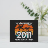 2011年限定レトロかっこいい 2011年からずっとかっこいい ポストカード (スタンド正面)