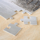 2011年雪の赤い納屋 ジグソーパズル (側面)