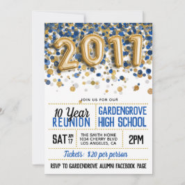 2011年高校懇親会 招待状