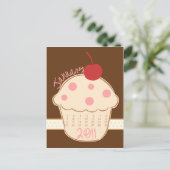 2011年1月キュケーキカレンダーはがき ポストカード (スタンド正面)