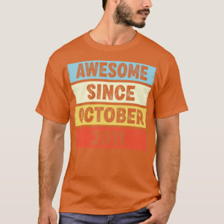 2011年10月素晴らし11誕生以来11歳 Tシャツ
