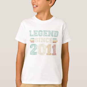 2011年11誕生日以来11歳の伝説 Tシャツ