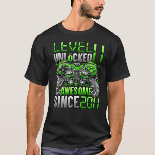 2011年11誕生日以素晴らし降のレベル11のロック解除 Tシャツ