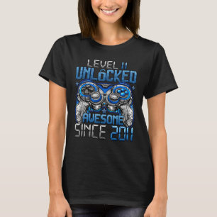 2011年11誕生日以素晴らし降のレベル11のロック解除 Tシャツ