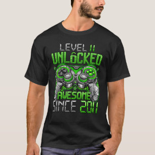 2011年11誕生日以素晴らし降のレベル11のロック解除 Tシャツ