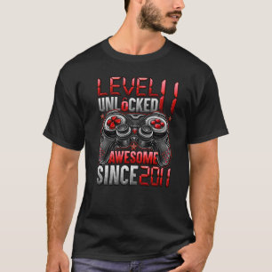 2011年11誕生日以素晴らし降のレベル11のロック解除 Tシャツ