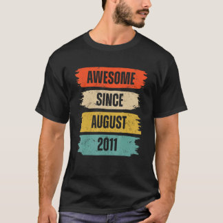 2011年12素晴らし日威厳がある誕生12歳 Tシャツ