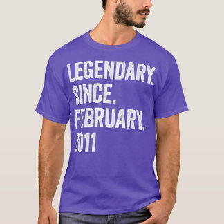 2011年2月12日の誕生以来12年 Tシャツ