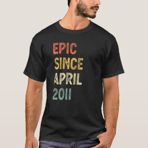 2011年4月11誕生日Bから11歳の叙事詩 Tシャツ