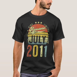 2011年7素晴らし月11日11歳 Tシャツ