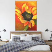 2011年9月ひまわり キャンバスプリント (インサイチュ (寝室))