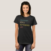 2011年9素晴らし月11日11歳 Tシャツ (正面フル)