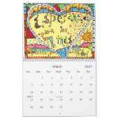 2011年-お洒落なキリスト教のカレンダー カレンダー (3月 2027)