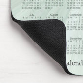 2011年~2012年 2年間のカレンダー マウスパッド (コーナー)