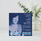 2011招待状Sci Fi Blue 6の写真クラスを追加 招待状 (スタンド正面)