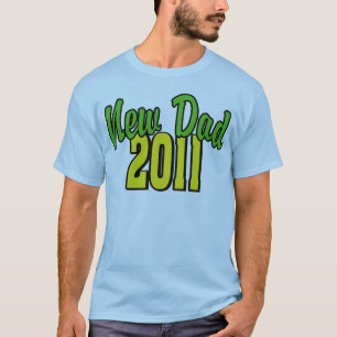 2011新しいパパのTシャツ Tシャツ