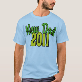 2011新しいパパのTシャツ Tシャツ