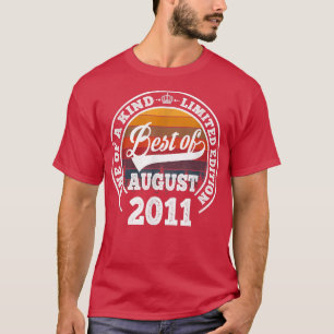 2011最高の年11年の第11誕生日ギフトの11年 Tシャツ