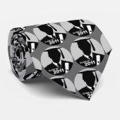 2011本のタイの帽子のガウン1の灰色の卒業のクラス ネクタイ (ロール)