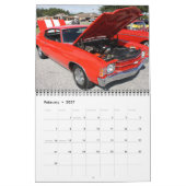 2011熱いChevysのカレンダー カレンダー (2月 2027)