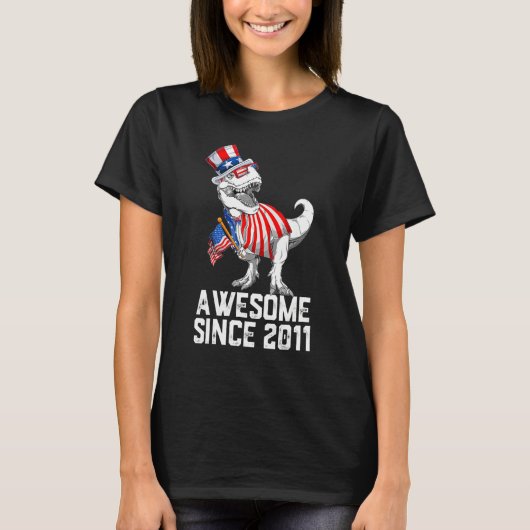 2011生まれ年11歳2011年11歳 Tシャツ (正面)