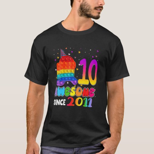 2011素晴らし年からポップ・アートの10誕生 Tシャツ (正面)
